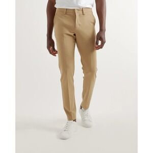 Quince Ultra Stretch 24/7 Performance Smart Chinos Khaki Athletic Taper 34x28
